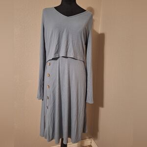 Size Large Longsleeve Maternity/nursing Dress